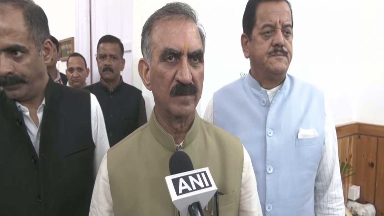 India News | Himachal Pradesh CM Sukhu Expresses Concern over Nepal Flash Flood, Says Climate Change Increasing Himalayan Disaster Risk