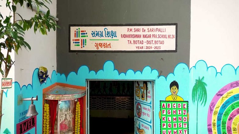 India News | Gujarat Government School Emerges as First Choice for Parents, 250 Students on Waiting List