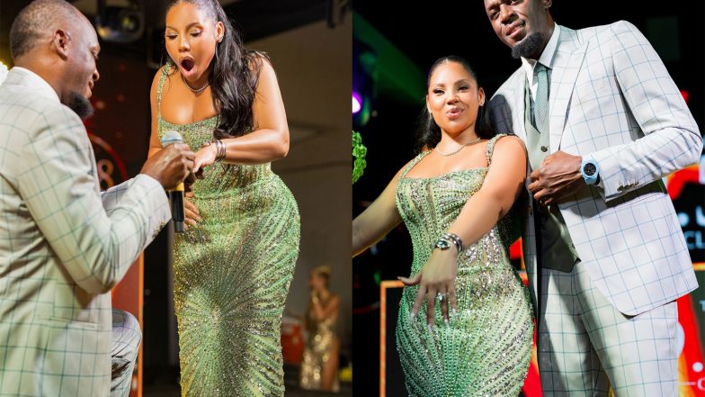 Entertainment News | Sprint King Usain Bolt Engaged to Longtime Partner Kasi Bennett, Check Pictures