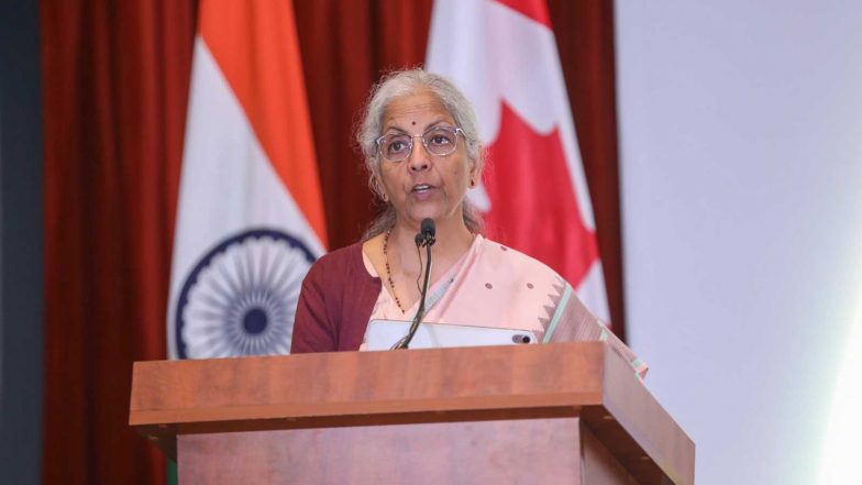 Business News | 'Wonderful Time in India-Canada Relations': Finance Minister Sitharaman