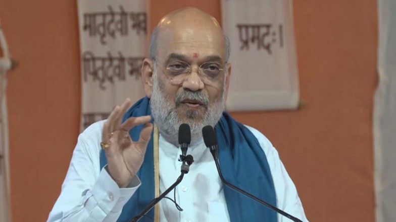 India News | Set Life Goals for Country, Society and Poor, Amit Shah Tells Gujarat Vidyapith Graduates