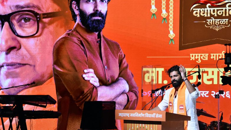 India News | 'Auto Drivers Speaking Hindi Will Be Beaten': MNS Leader Amit Thackeray After Maharashtra Govt Gives One-year Extension to Learn Marathi