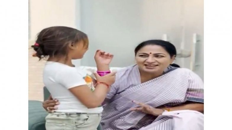 India News | Delhi CM Rekha Gupta Hosts Raksha Bandhan Celebrations for Children