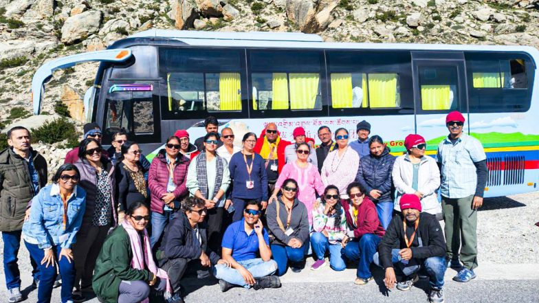 India News | 37 Devotees from Maharashtra Stranded in Tibet's Saga Depart for Kathmandu After CM Fadnavis' Intervention