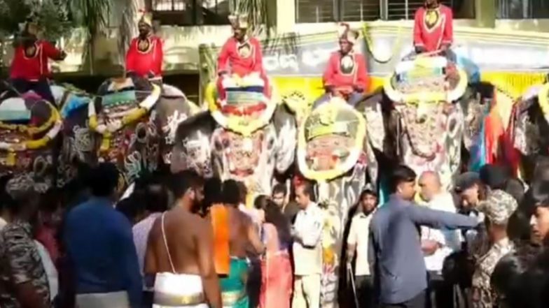 India News | Mysuru Dasara 2026 Begins with Grand Welcome for Elephant Squad