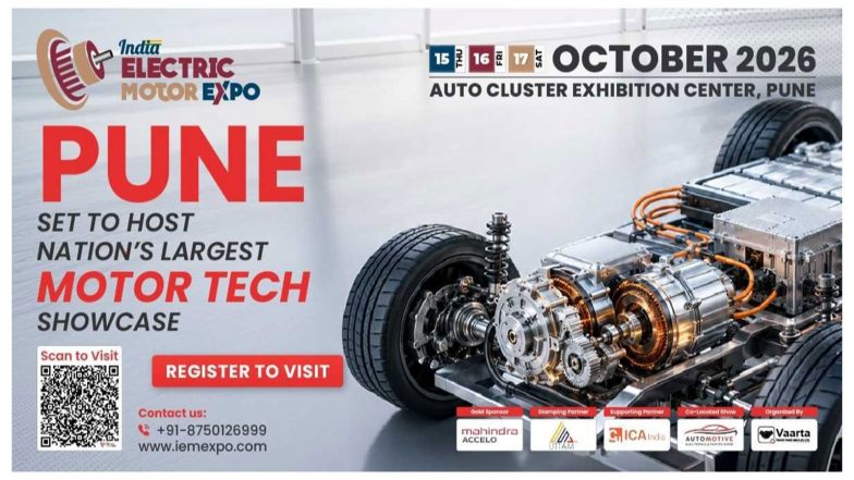Business News | Mahindra, Godrej, and Top Firms from Germany and China Set to Converge in Pune for IEME 2026, India's Largest Motor Tech Expo