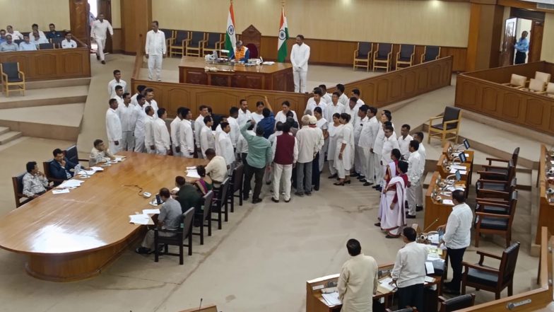 India News | Tripura Assembly Erupts Again over Probe into DGP Anurag Dhankar's Unnatural Death