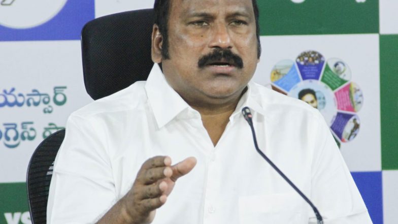 India News | Chandrababu Naidu Hijacking Veligonda Credit: YSRCP's TJR Sudhakar Babu Attacks Andhra Pradesh Govt