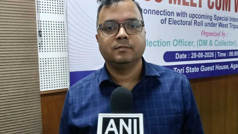 India News |  SIR to Begin in Tripura's West District on September 5