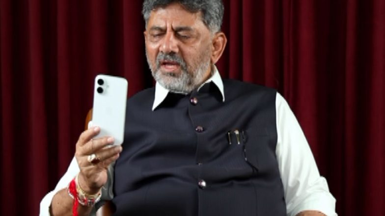 India News | Karnataka CM DK Shivakumar Assures Safe Return for Stranded State's People After Nepal Floods