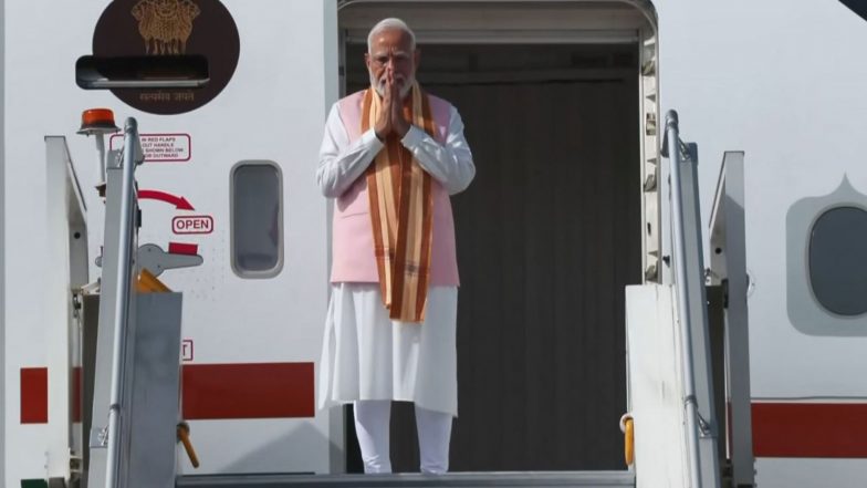 World News | 'Strengthening Strategic Ties': PM Modi Embarks on Four-day Visit to Uzbekistan, Kyrgyzstan
