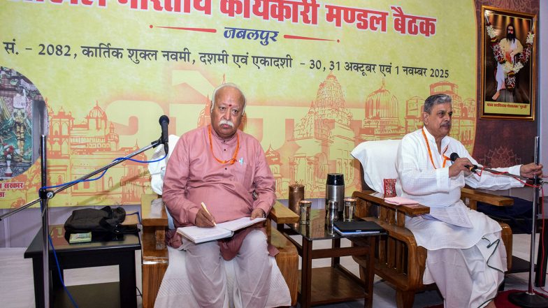 India News | RSS Annual All India Executive Council Meeting to Be Held in Indore from October 3-5