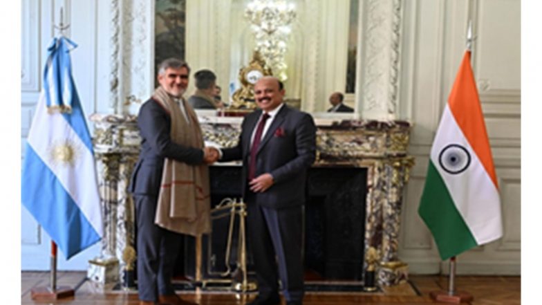 Business News | India, Argentina Advance Pharma, Farm Market Access as Bilateral Trade Tops USD 6.5 Bn