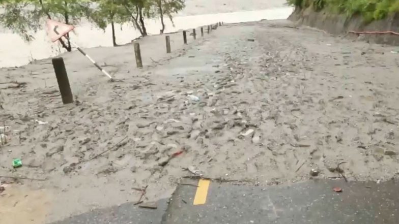 World News | Nepal Flood: Road in Betrawati Region Washed Away, Several Areas Inaccessible as Rescue Ops Continue with Helicopter
