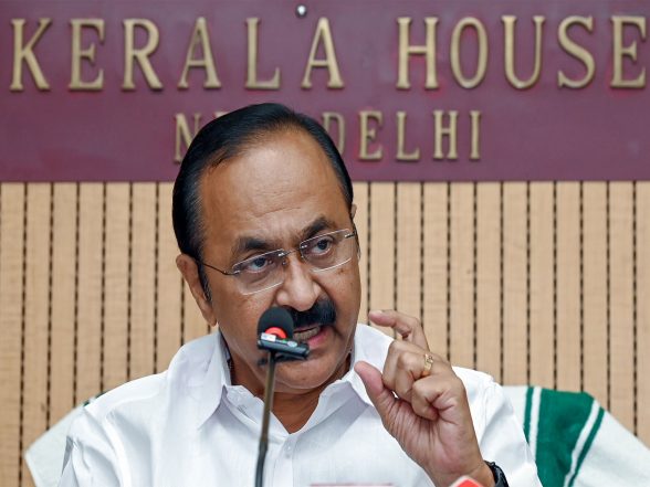 印度新闻|喀拉拉邦:国大党领袖 Chenthi Anil 因阻挡 CM Satheesan 的车队而被捕。