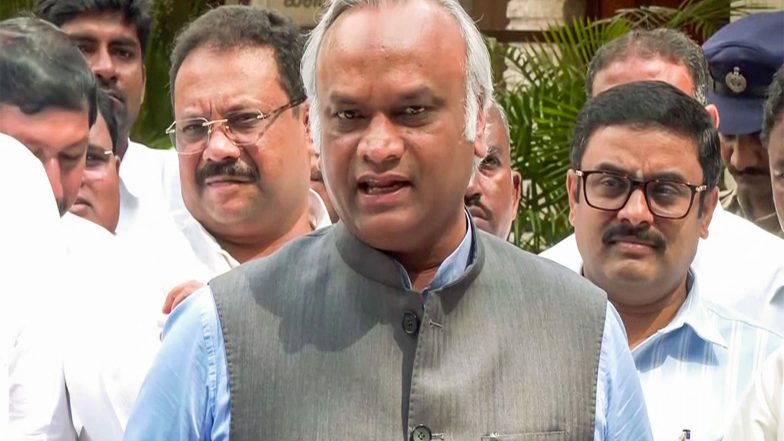 India News | Priyank Kharge, Haris Nalapad Appear in RSS Defamation Case, Granted Conditional Bail by Bengaluru Court