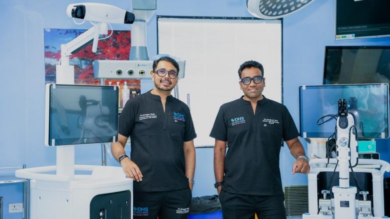 Business News | DHS Multispecialty Hospital Inaugurates New Twin Tower, Launches J&J VELYS Robotic Knee Replacement System in Ahmedabad
