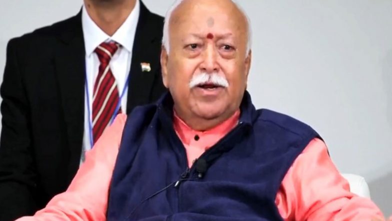 World News | RSS Chief Mohan Bhagwat Advocates Religious Harmony in New York