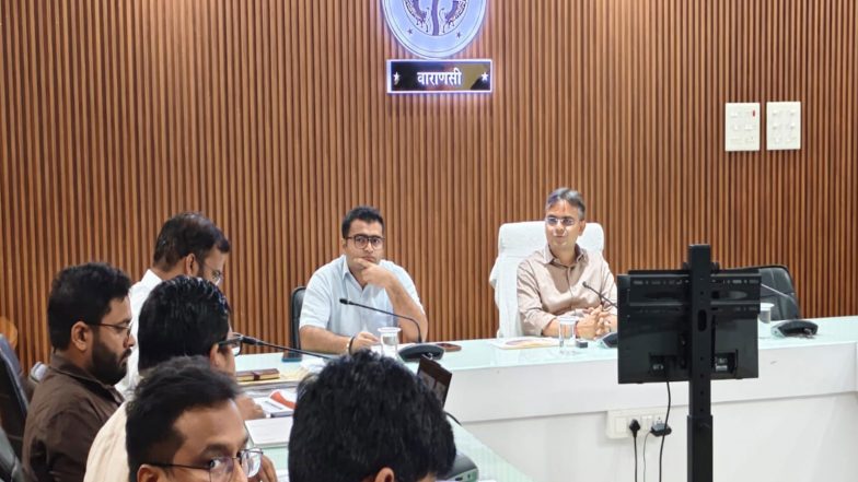 India News | UP: Varanasi DM Satyendra Kumar Reviews Jal Jeevan Mission Projects, Directs Officials to Meet Deadlines