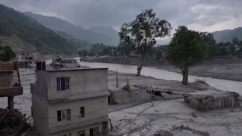 World News | Flood Flow in Nepal's Bhote Koshi River Rises Further; NDRRMA Issues Alert for Rescue Teams