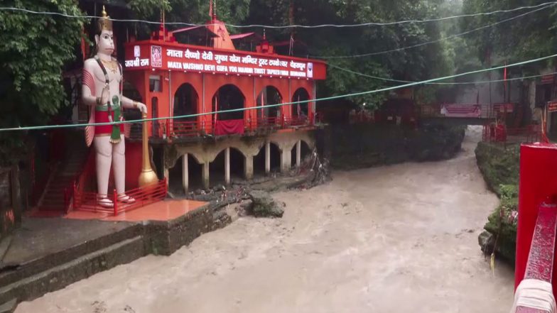 India News | Uttarakhand: Tamasa River in Spate Following Heavy Rain