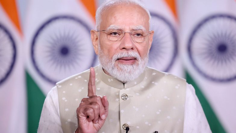 India News | PM Modi Highlights 'BharatRajya' Website in 137th Edition of 'Mann Ki Baat ', Calls for Collective Push Towards 'Drug-Free India'