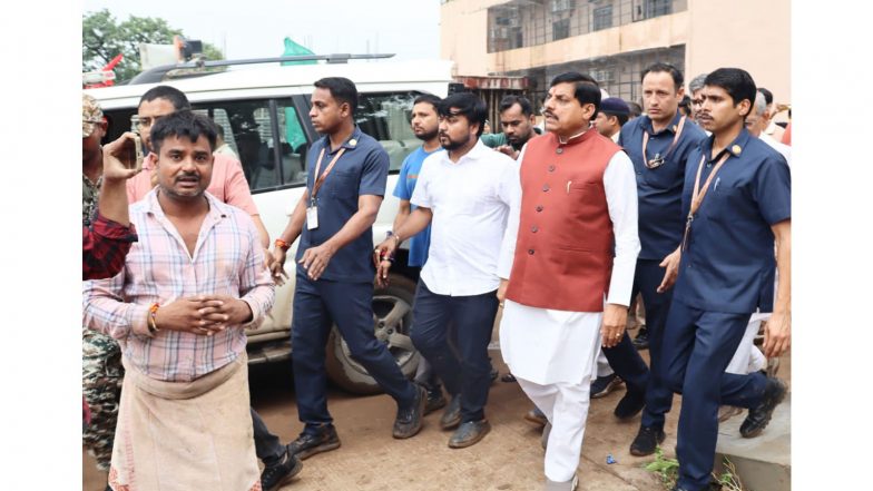 India News | Satna: Madhya Pradesh CM Mohan Yadav Meets Flood-hit Families in Chitrakoot, Assures All Assistance