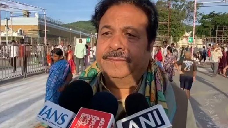 Sports News | BCCI VP Rajiv Shukla Seeks Blessings at Tirumala, Backs India to Win 2027 World Cup