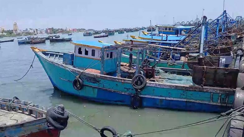 India News | Rameshwaram Fishermen Begin Indefinite Strike, Demanding Release of 18 Held by Sri Lankan Navy