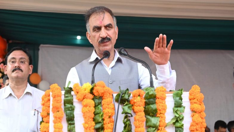 India News | Rs 500 Crore Being Spent on Modernizing Medical College Equipment: Himachal CM