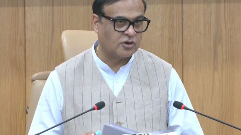 India News | CM Sarma Announces Flood Relief Measures, Says Assam Working to Bring Back 8 Missing Persons from Nepal