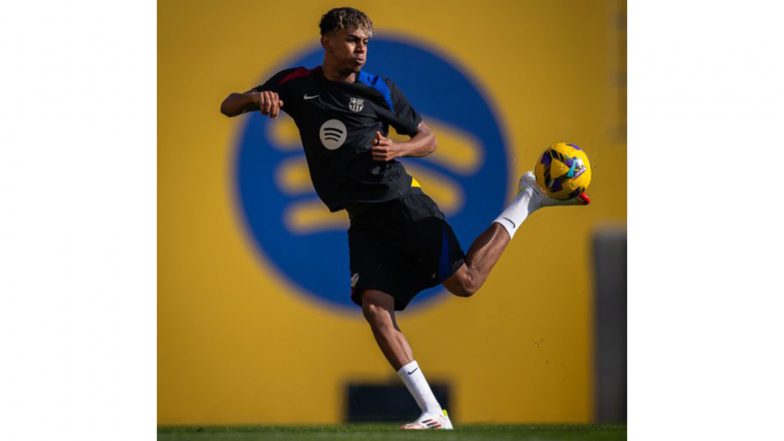 Sports News | Flick Backs Yamal to Rediscover Form Ahead of Barcelona's Clash Against Rayo Vallecano