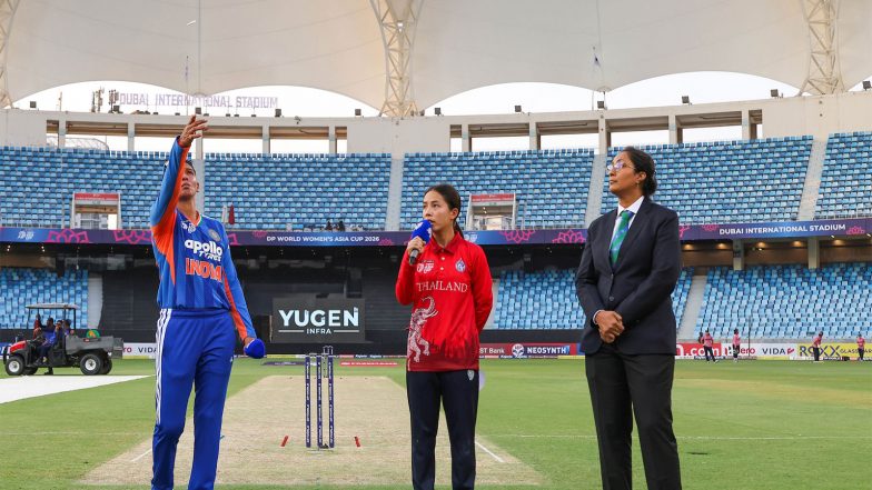Sports News | Women's Asia Cup 2026: Thailand Win Toss, Choose to Bowl First Against India
