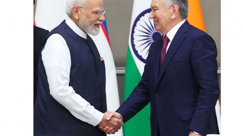World News | Uzbekistan Backs India's Permanent UNSC Bid; Both Agree to Set Up FM-led Mechanism, Strengthen Counter-terror Cooperation