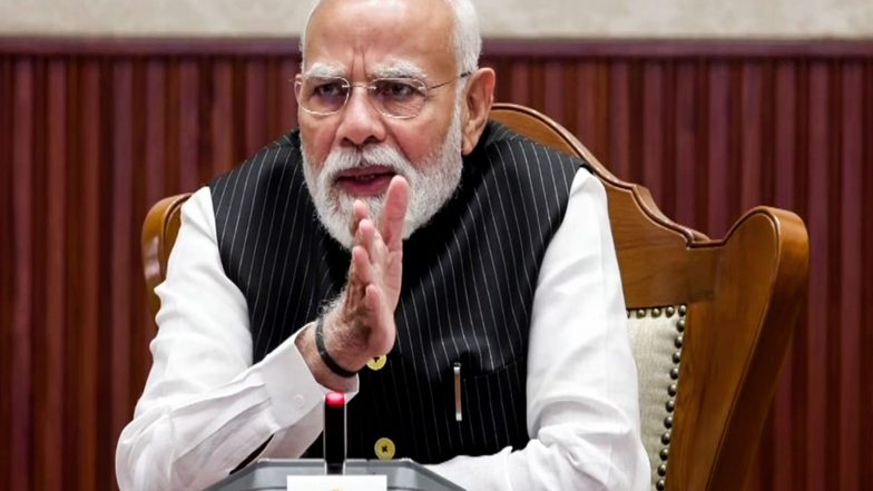 India News | BJP Leaders, RWA Members, General Public Listens to PM Modi's 'Mann Ki Baat' Programme at 6,339 Locations