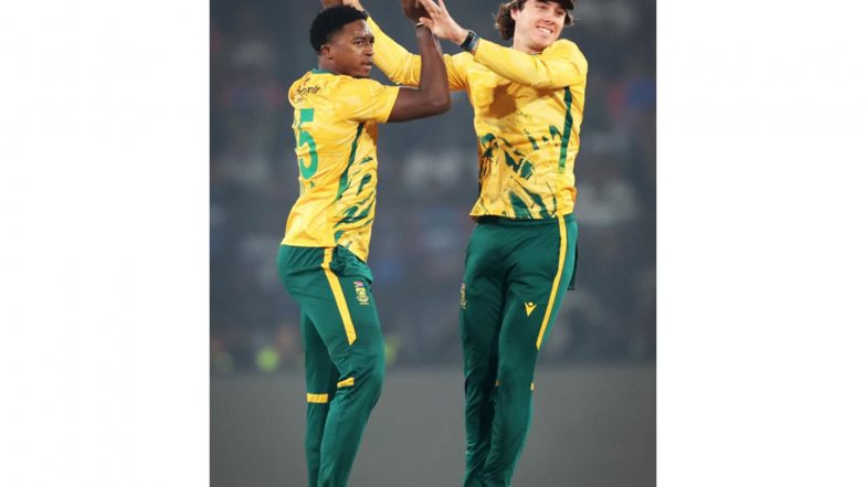 Sports News | South Africa Pacer Sipamla Ruled out of T20I Tri-series in Namibia with Hamstring Injury