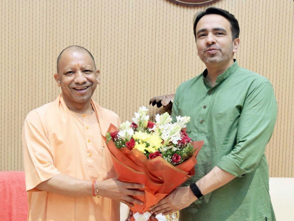 印度新闻| Jayant Chaudhary 和 CM Yogi 在勒克瑙会议期间讨论发展和公共福利