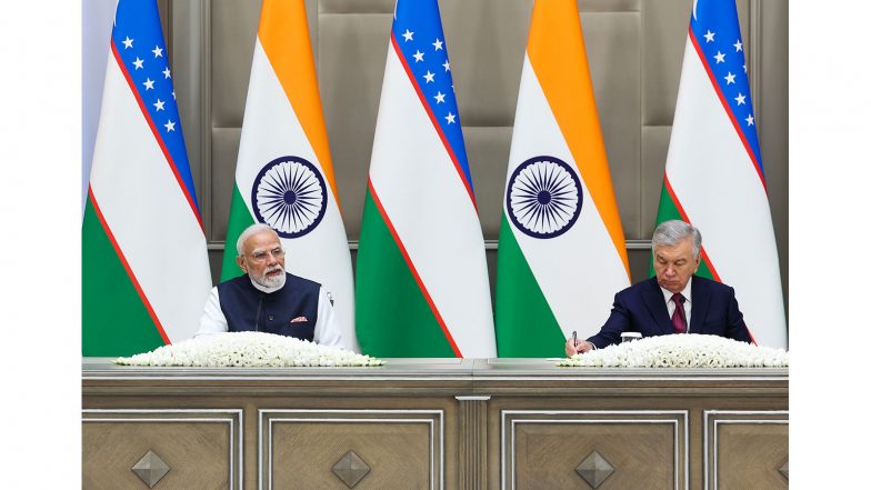 World News | India and Uzbekistan Agree to Jointly Develop Critical Minerals and Mining Value Chains