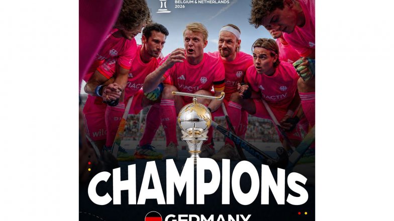 Sports News | FIH Men's Hockey World Cup: Germany Wins Back-to-back 4th Title, Beats Spain in Final