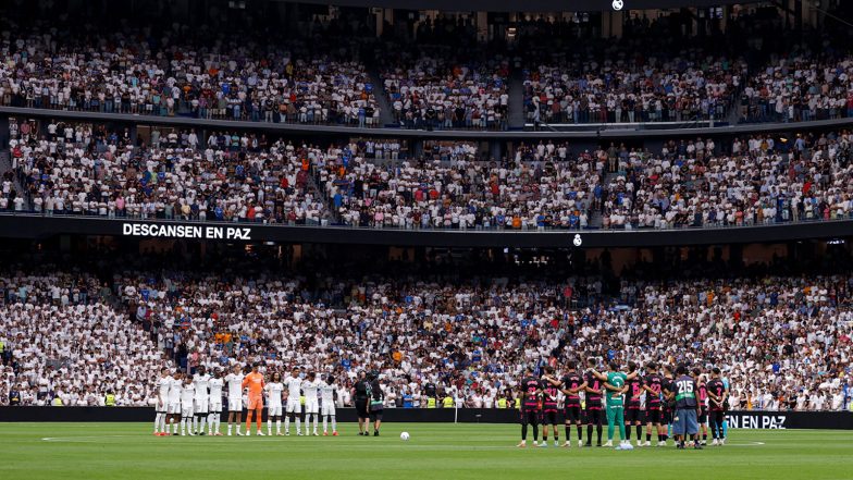 Sports News | Nepal Floods: Real Madrid, Malaga Observe Minute's Silence for Victims Before La Liga Clash
