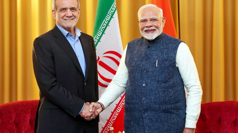 World News | Iran President Pezeshkian to Meet PM Modi During SCO Summit in Kyrgyzstan: Iranian Media