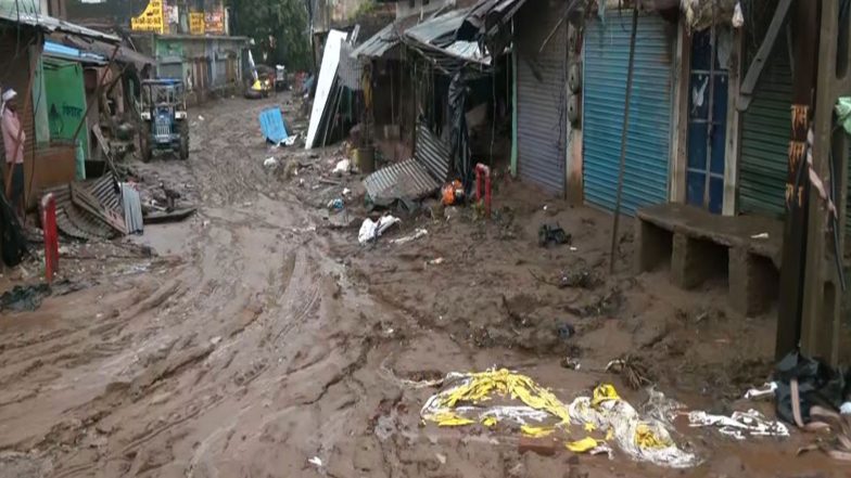 India News | Madhya Pradesh: Flood-hit Chitrakoot Residents Recount Devastation as Mandakini River Swells, Homes Remain Submerged