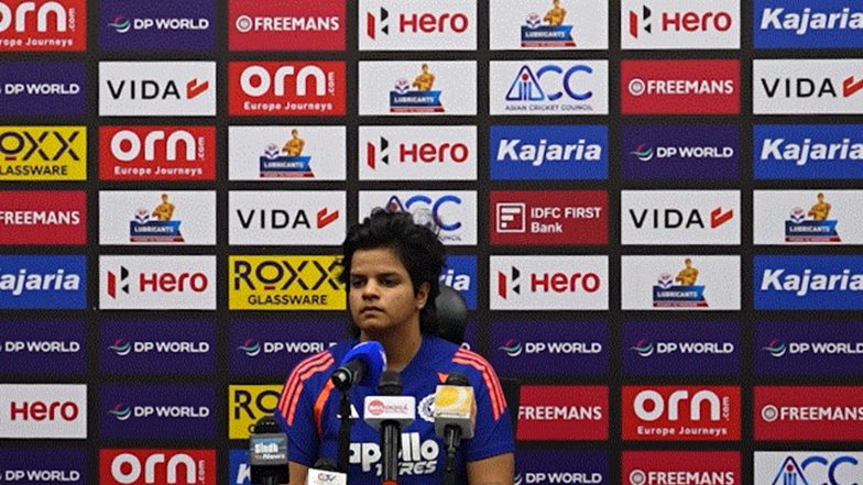 Sports News | Shafali Verma Hails India's Spin Strength After 94-run Victory over Thailand in Women's Asia Cup