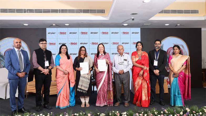 Business News | Stryker and IAGE Partner to Advance Clinical Excellence in Fluorescence-guided Surgery in Gynaecology in India