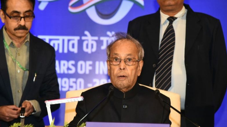 India News | Amit Shah Pays Tribute to Former President Pranab Mukherjee on Death Anniversary