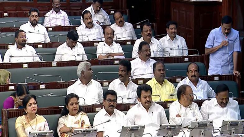 India News | Congress MLA Tharahai Cuthbert Shifted to Opposition Front Row in Tamil Nadu Assembly Amid TVK Rift Rumours