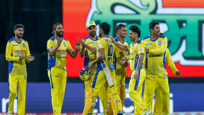 Sports News | UPT20 2026: Shiva Singh's Hat-trick Powers Noida Kings into Playoffs