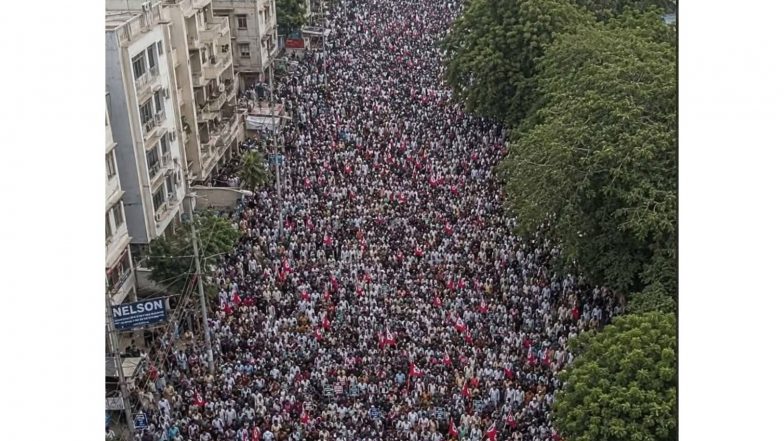 World News | JSMM Chief Urges Unity Against Pakistan as Sindh United Party Organises 'Wahdat-i-Sindh' Rally in Karachi