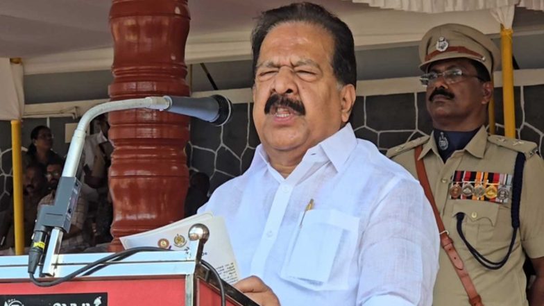 India News | 305 Recruits Complete Training as Keralam Armed Police, Malabar Special Police Battalions Hold Passing-out Parade in Kannur