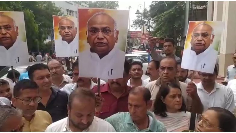 India News | Uttarakhand: Congress Holds Protest Against BJP State President Amid 'purification' Row, Demands Action Under SC/ST Act